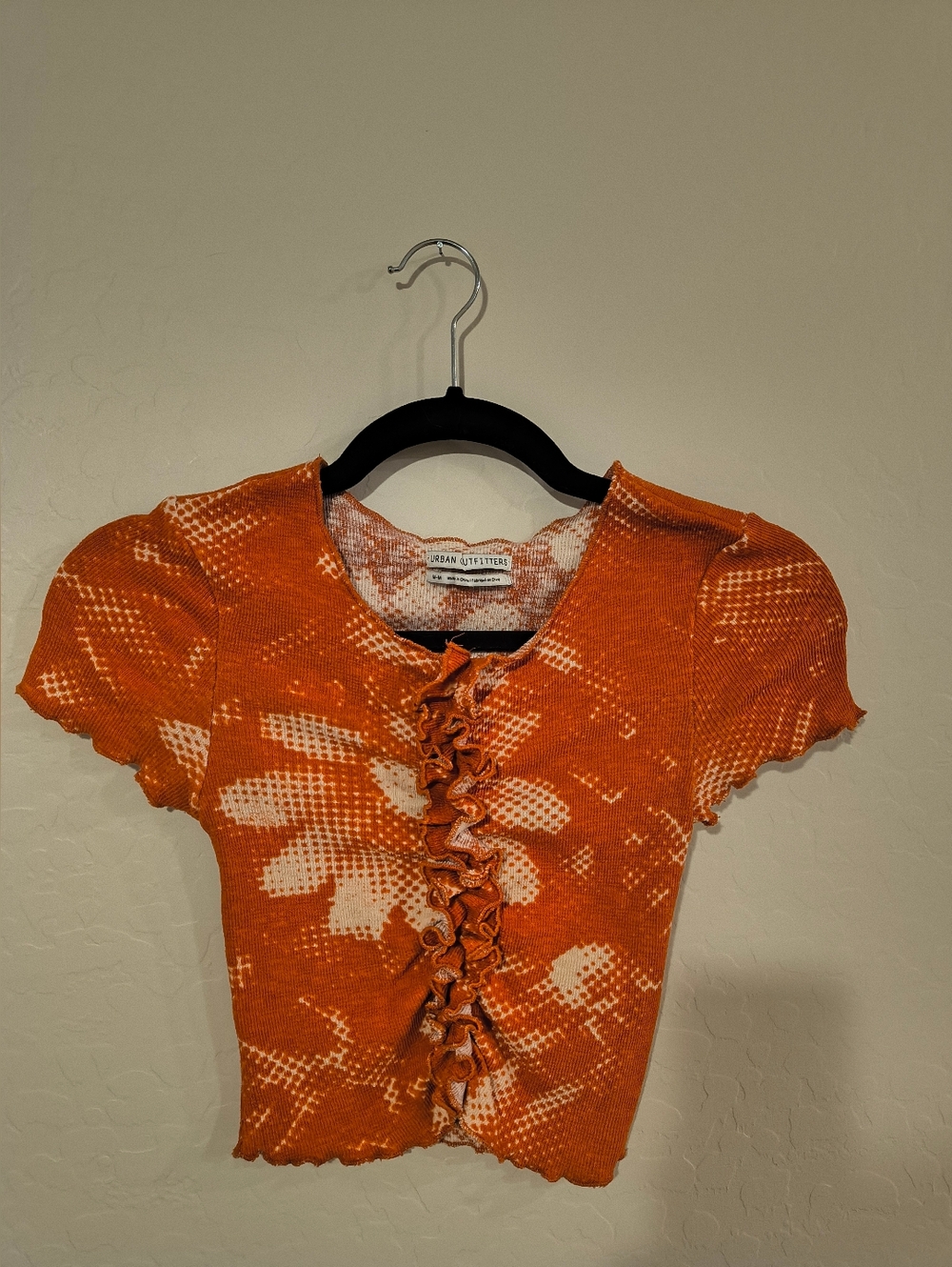 Urban Outfitters Orange Baby Tee